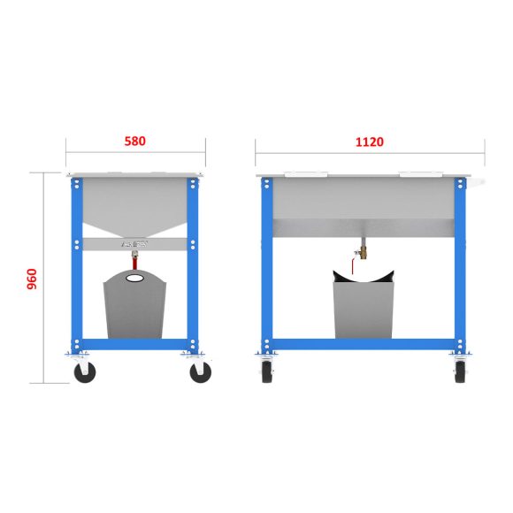 Industrial Tub – ITG101 (580V)