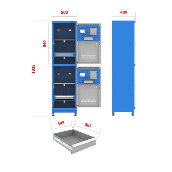 Personal Locker PWG203 (L502)