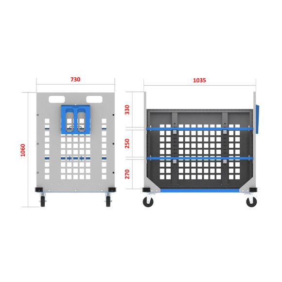 گاری حمل بار - CCG112 (TR1033M)