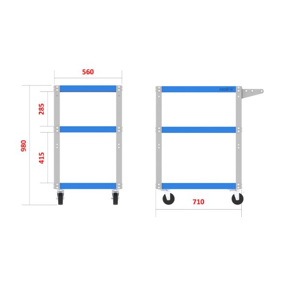 گاری حمل بار – CCG201 (801)