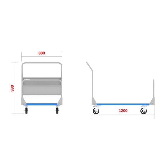 گاری حمل بار - CCG304 (TR1202)