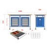 میز کار الکترونیکی - DBG502 (T151SW)