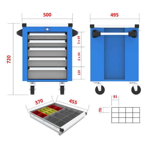 جعبه ابزار کارگاهی - DCG201(455B2)
