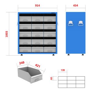 پالت های کشویی- DPG201 (PD250)