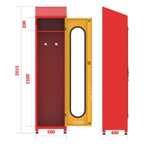 کمد آتش نشانی - FWS101 (CF400P)