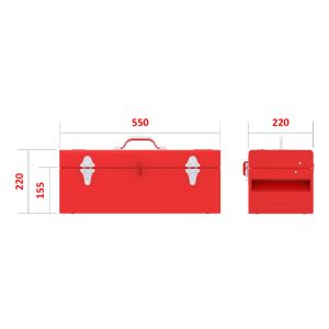 جعبه ابزار های صندوقی – PBG207 (550)