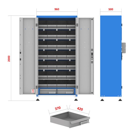 کمد محافظ ابزار - TLG214 (197MH)