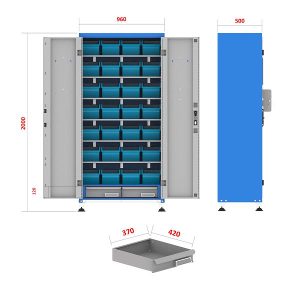کمد محافظ ابزار - TLG215 (197H)