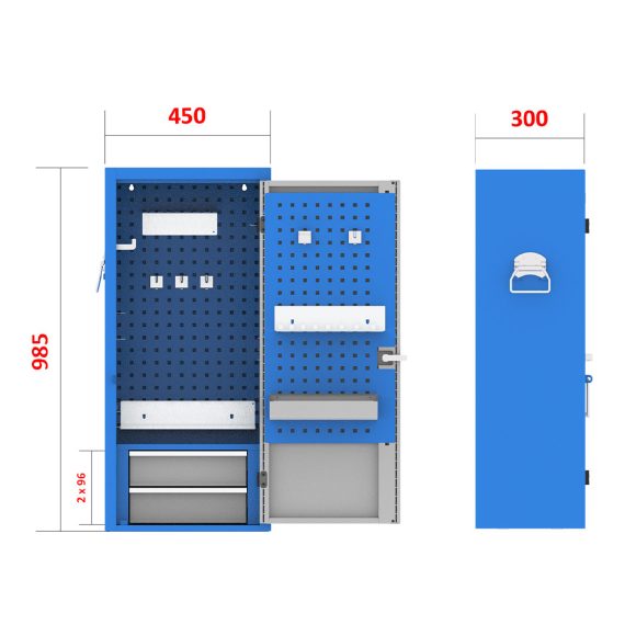 کمد محافظ ابزار - TLG606 (450B)