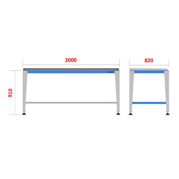 میز کار صنعتی - WBG301 (200)