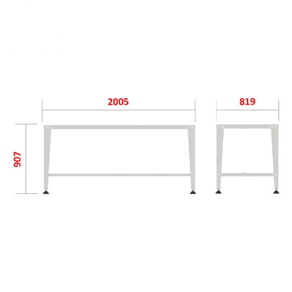 میز کارهای حرفه ای – WBG303