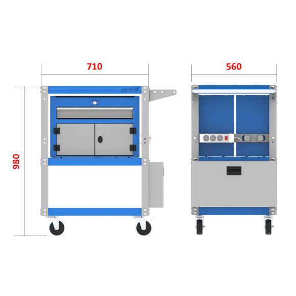 میز کار صنعتی - WBG404 (800)