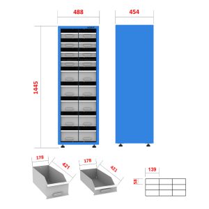 پالتهای کشویی DPG204 (PD490B)
