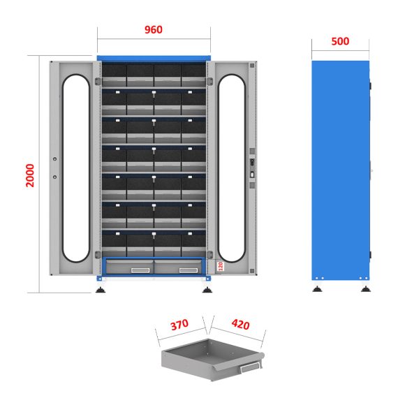 کمد محافظ ابزار - TLG222 (M197VC)