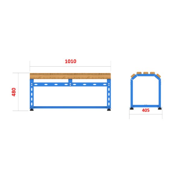 نیمکت کمد لباس - ISG305 (B5100)