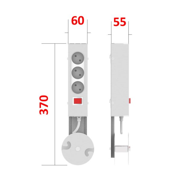 پریز سیار - THG155 (9228)
