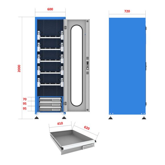 محافظ کلت دستگاه CLS502 (L90VC) - CNC