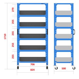 تجهیزات انبارش قطعات سبک - MRG101 (WM800)