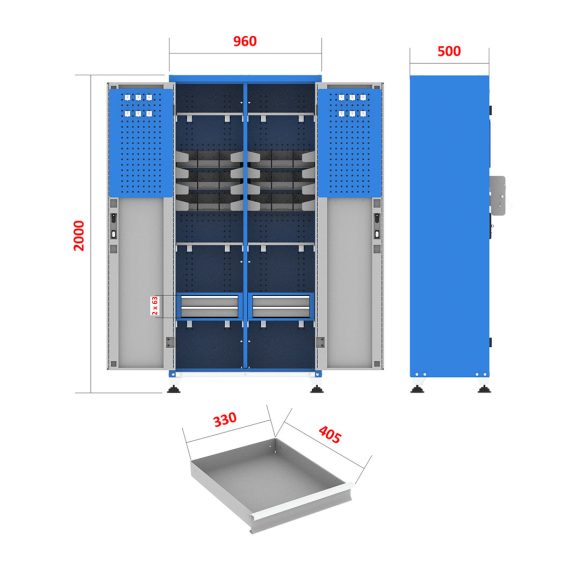 کمد محافظ ابزار - TLG229