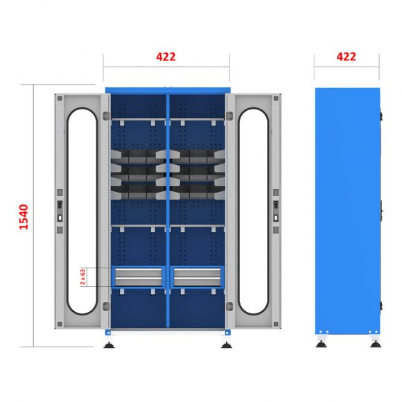کمدهای محافظ ابزار – TLG230