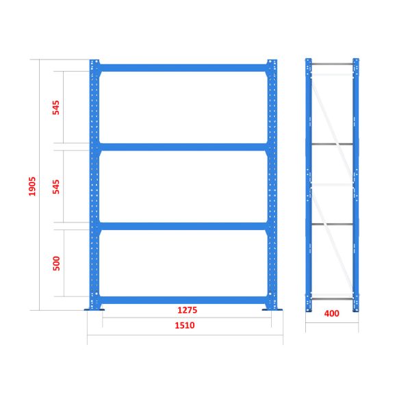 قفسه انبارش ثابت - FRG107