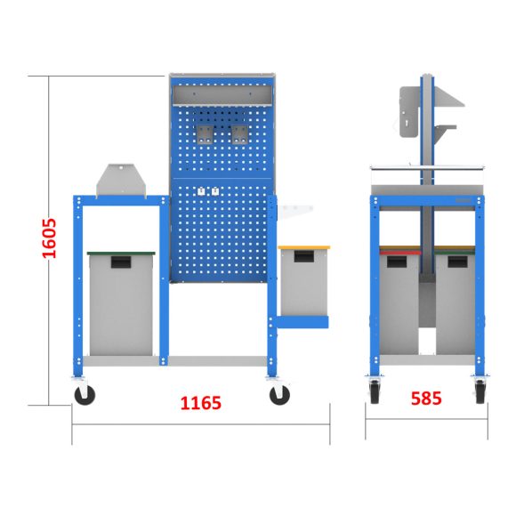ترولی نظافت - SPG101